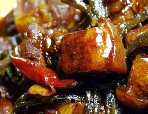 干豆角烧肉
