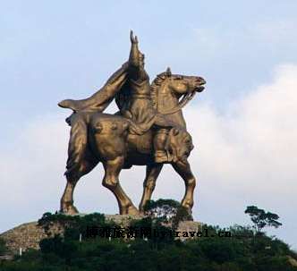 郑成功青铜塑像