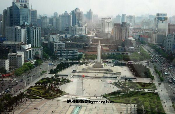 八一广场与八一起义纪念塔