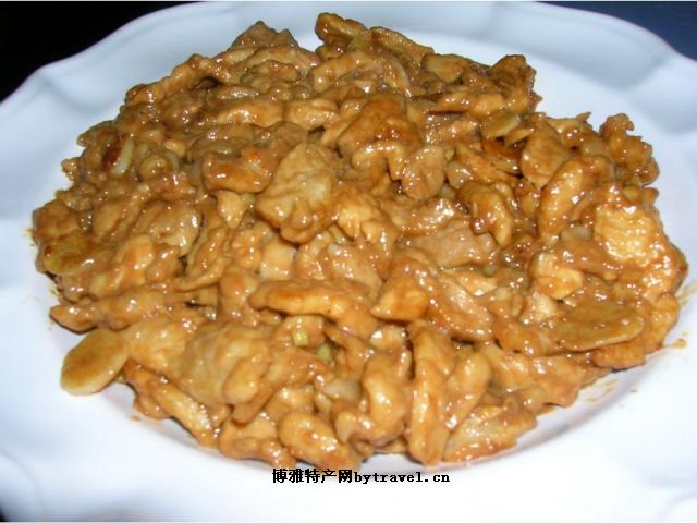 蒜爆肉