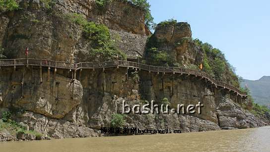 明月峡古栈道