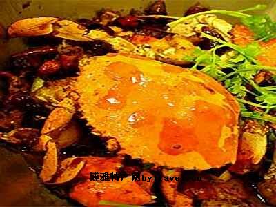 煎连壳蟹