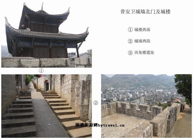 普安卫城楼及古城垣