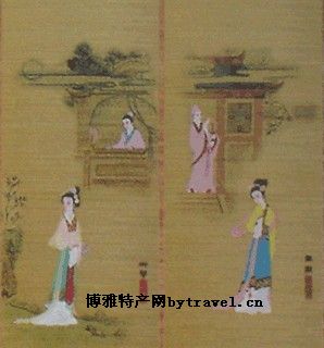 南充竹帘画