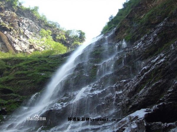 玛琉岩瀑布