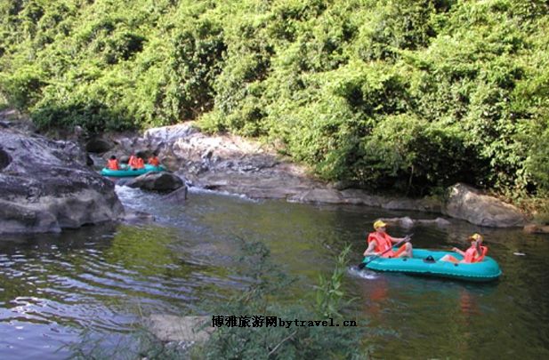 冲河源头漂流